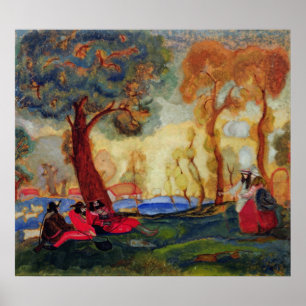 Jüdische Comedianer in Ruhe, 1910er Poster