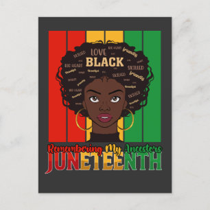 Jüdische Erinnerung an meine Vorfahren Girl Melani Einladungspostkarte