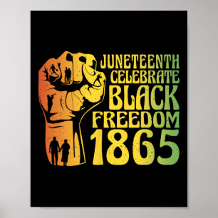 Jüdische Feier Black Freedom 1865 Geschichte Gr Poster