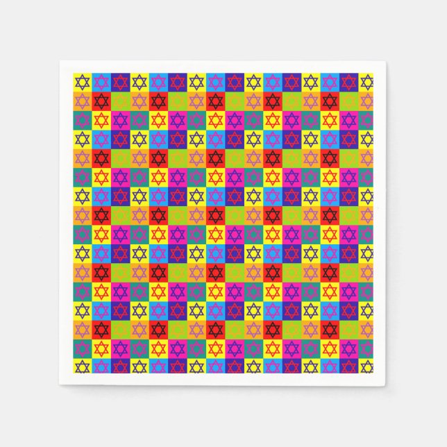 Jüdische Feiertage Napkins - Party Serviette (Vorderseite)