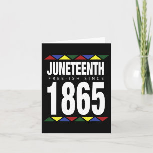 Jüdische Freizeit seit dem Unabhängigkeitstag 1865 Karte