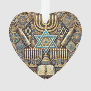 Jüdische Gedenkschmuck Ornament