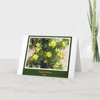 Jüdische Grußkarte "Happy Birthday Tatte" Karte