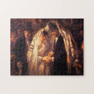 Jüdische Hochzeitszeremonie Puzzle