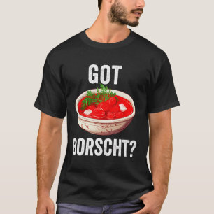 Jüdische Juden Food Borscht Kosher Lover Hebrew Cu T-Shirt