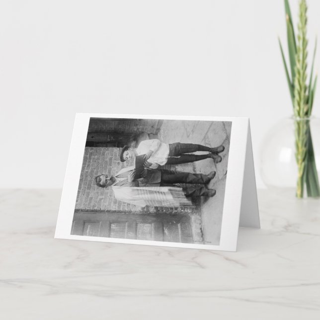 Jüdische Leute mit Tanakh auf Jom Kippur Karte (Vorderseite)