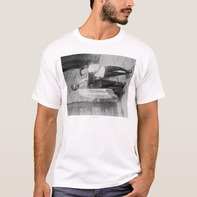 Jüdische Leute mit Tanakh auf Jom Kippur T-Shirt (Vorderseite)