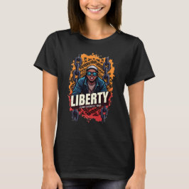 Jüdische "LIBERTY" wegen Not leidender zerbrochene T-Shirt