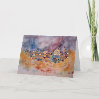 Jüdische neues Jahr-Karte Feiertagskarte