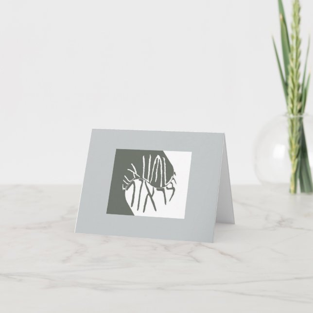 Jüdische Neujahrskarte Isaiah 45:7 Feiertagskarte (Vorderseite)