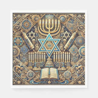 Jüdische Papierserviette