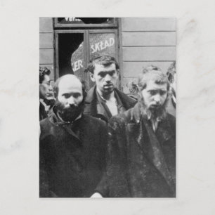 Jüdische Rabbis. Kopie des deutschen Fotos_Kriegsb Postkarte