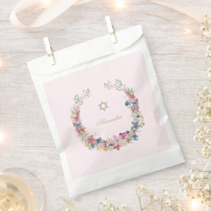 Jüdische religiöse Elegant-Field-Blume Geschenktütchen