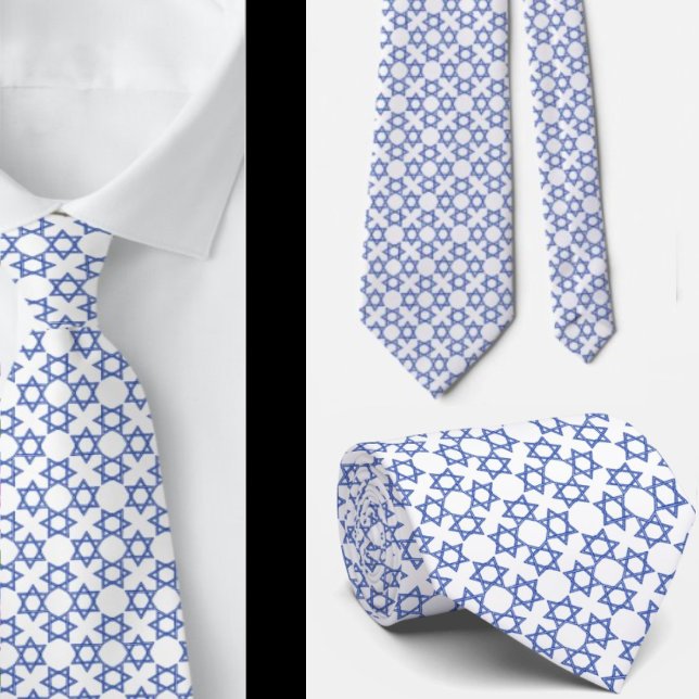 Jüdische Stars Neck Tie Formal Star von David Neck Krawatte (Von Creator hochgeladen)