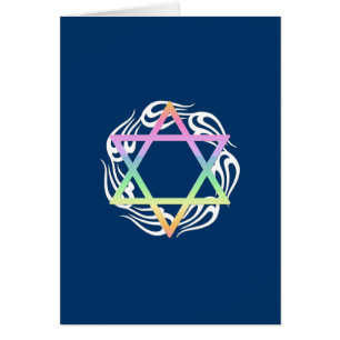 Jüdische Stern-Farben