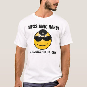 Jüdische T - Shirt des messianischen Rabbins