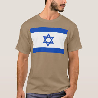 Jüdischer Davidstern Israel retro T-Shirt