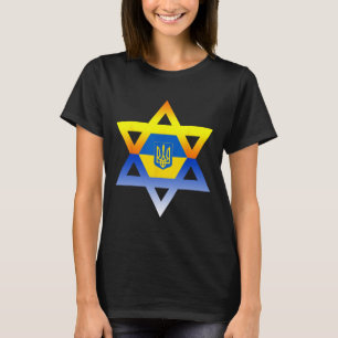 Jüdischer Davidstern Osteuropäisch  T-Shirt