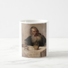 Jüdischer Mensch Trinkwein (von Olga Boznanska) Kaffeetasse