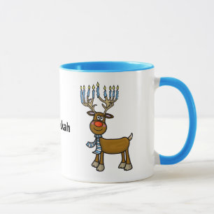 Jüdischer Rudolph Die Tasse Rentier Chrismukkah