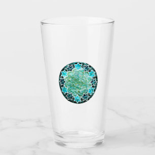 Jüdischer Star Medallion Pub Cup Glas