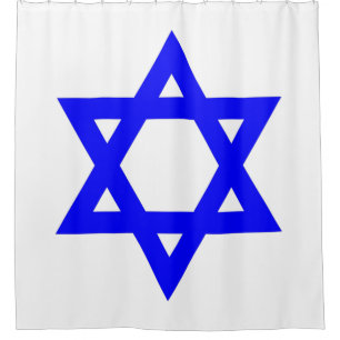 ✡︎ jüdischer Star von David Duschvorhang
