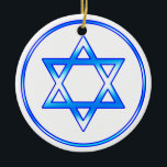 Jüdischer Star von David Ornament<br><div class="desc">Jüdischer Stern von David Holiday Ornament</div>