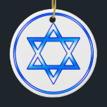 Jüdischer Star von David Ornament<br><div class="desc">Jüdischer Stern von David Holiday Ornament</div>