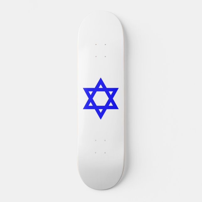 ✡︎ jüdischer Star von David Skateboard (Vorderseite)