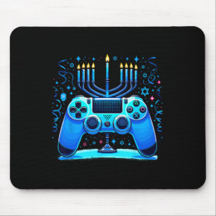 Jüdischer Videospielkonsolen-Spieler Chanukka Hanu Mousepad