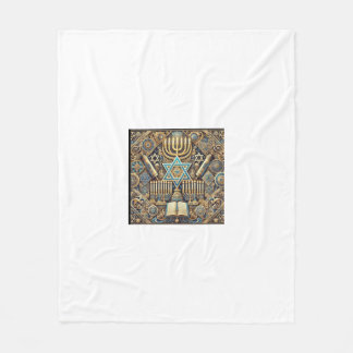 Jüdischer Wurf, Fleece und Sherpa-Decke