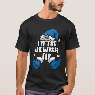 Jüdisches Elf Matching Family Group Weihnachtskonz T-Shirt