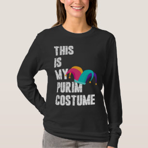 Jüdisches Fest Purim Kostüm Das ist mein Purim-Kos T-Shirt