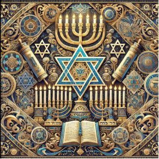 jüdisches Foto Freistehende Fotoskulptur