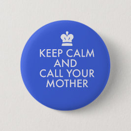 Jüdisches Geschenk Knopf-Behalten Ruhe Button