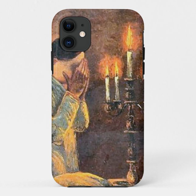 Jüdisches klassisches Bild Case-Mate iPhone Hülle (Rückseite)