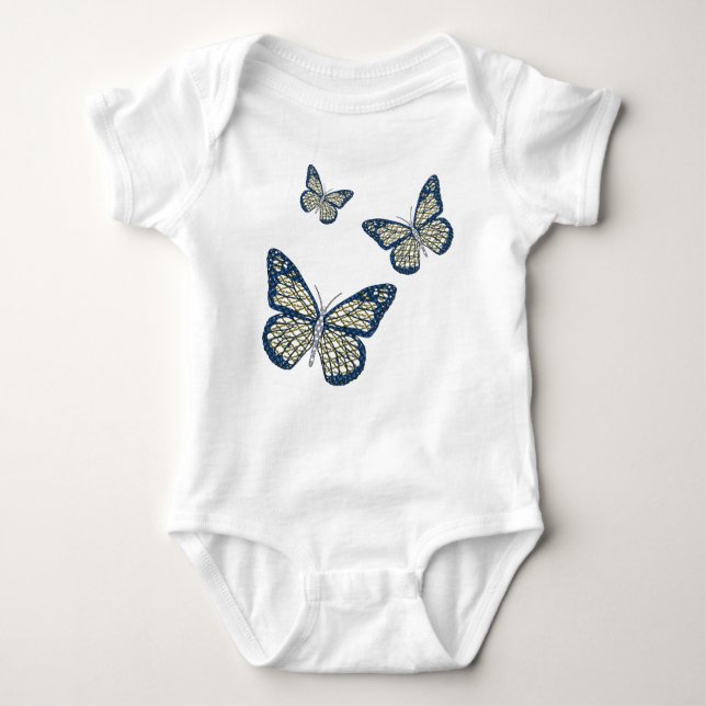Jüdisches Monarch Kid's and Baby Light Shirt (Vorderseite)