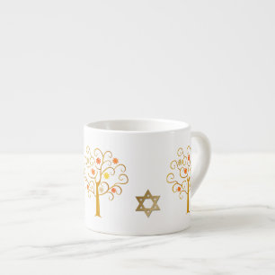 Jüdisches Neujahr   Rosh Hashanah Gift Espresso Ta Espressotasse