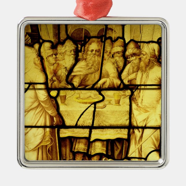 Jüdisches Passahfest, von Provins Silbernes Ornament (Vorne)