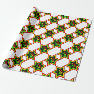 Jüdisches Rasta Geschenkpapier