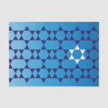 Jüdisches SternSeidenpapier Seidenpapier<br><div class="desc">Dieses reizende Seidenpapier fügt eine spezielle Touch jedem möglichem Geschenk hinzu,  das jüdische Gelegenheit gibt.</div>