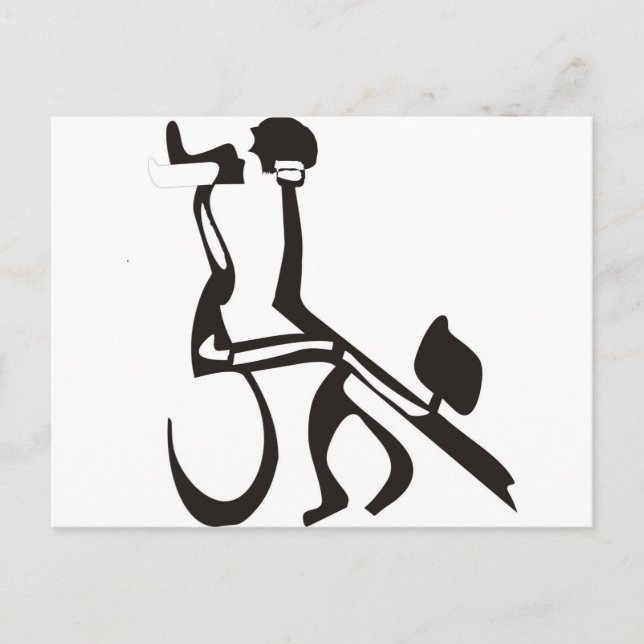 Jüdisches Tango Postkarte (Vorderseite)