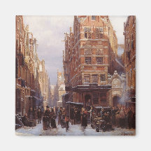 Jüdisches Viertel in Amsterdam (Vintage Stadtumgeb