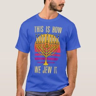 Jüdisches Volk Hanukkah Chanukah Funny israelische T-Shirt