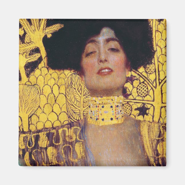 Judith (Dame in Gold), Gustav Klimt Magnet (Vorne)