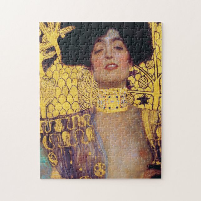 Judith (Dame in Gold), Gustav Klimt Puzzle (Vertikal)