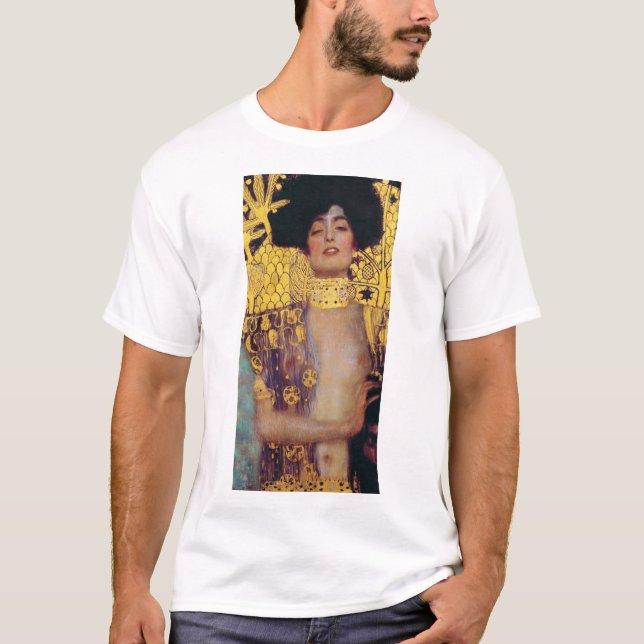 Judith (Dame in Gold), Gustav Klimt T-Shirt (Vorderseite)