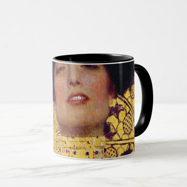 Judith (Dame in Gold), Gustav Klimt Tasse (VorderseiteRechts)
