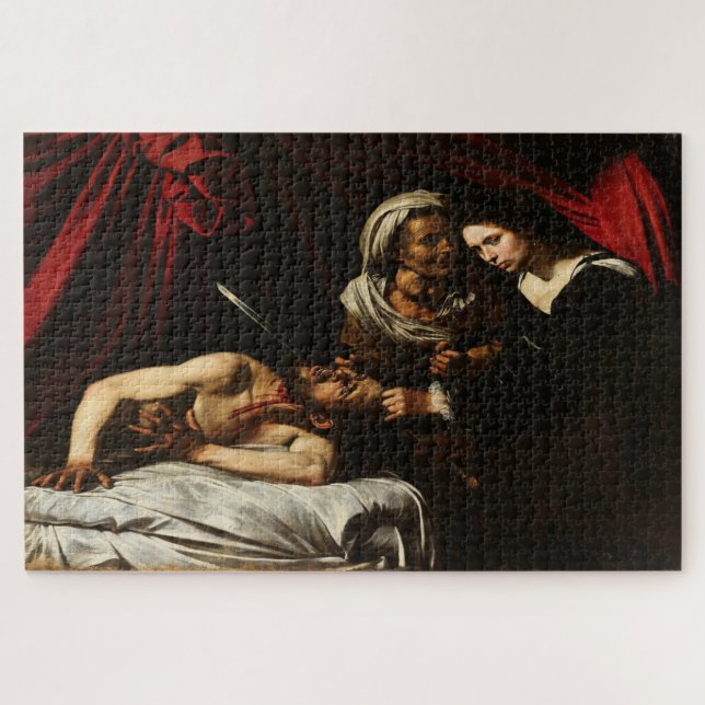 Judith Death Holofernes von Caravaggio Puzzle (Horizontal)