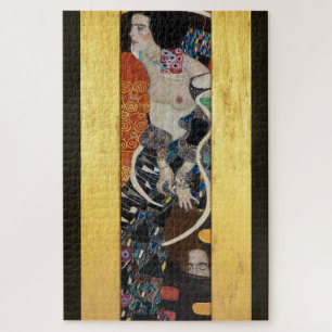 Judith II mit dem Kopf Holofernes von Gustav Klimt Puzzle
